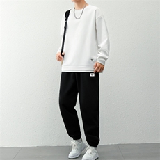 新款休闲华夫格套装，男装休闲套装，星座1106-2（原1111B）