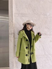 现货《双面羊绒》穿上上双面呢大衣。身体就如同呼吸般的自由。，其它，蓝衣可