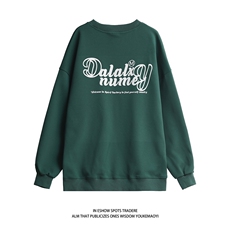 白底平铺400克2025秋装新款韩版圆领宽松男女情侣装卫衣S226-P48，男装卫衣，电商A233-2