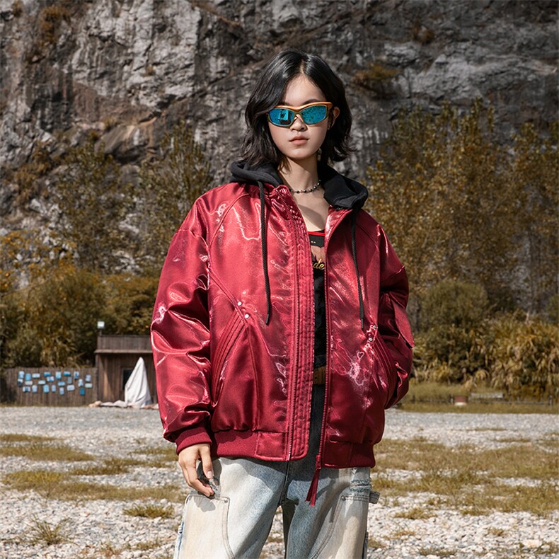 311B-1-YZ-9235-P210控359潮牌提花情侣百搭立领羽绒服抗皱风防，男装羽绒服，星座311B-1