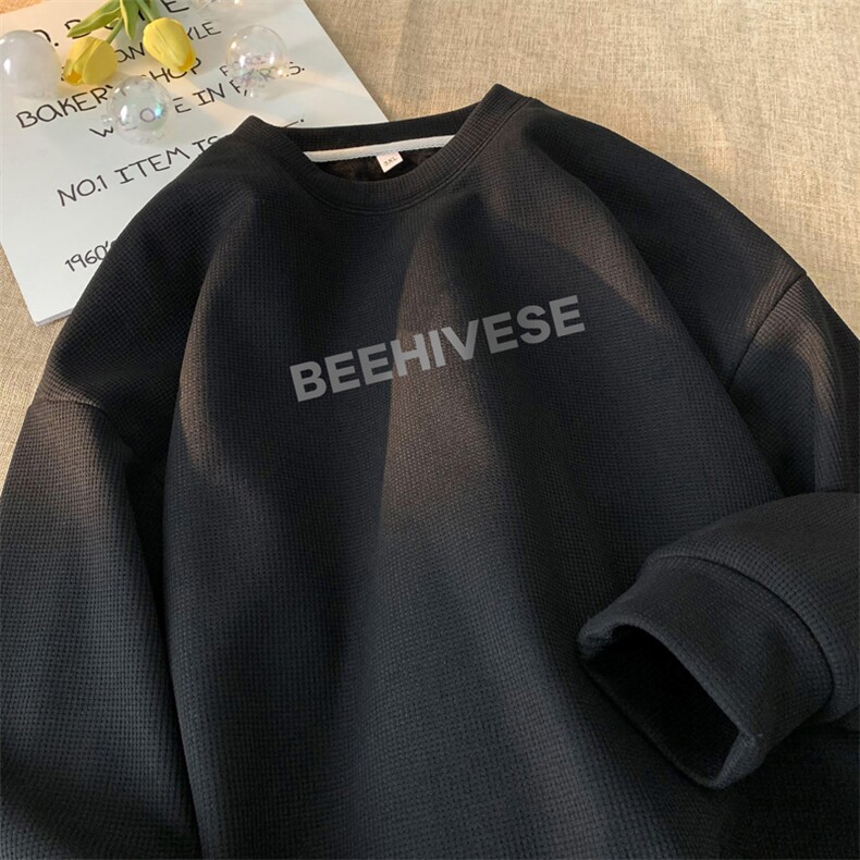 华夫格！华夫格卫衣男HW504-特P23，男装卫衣，电商B371