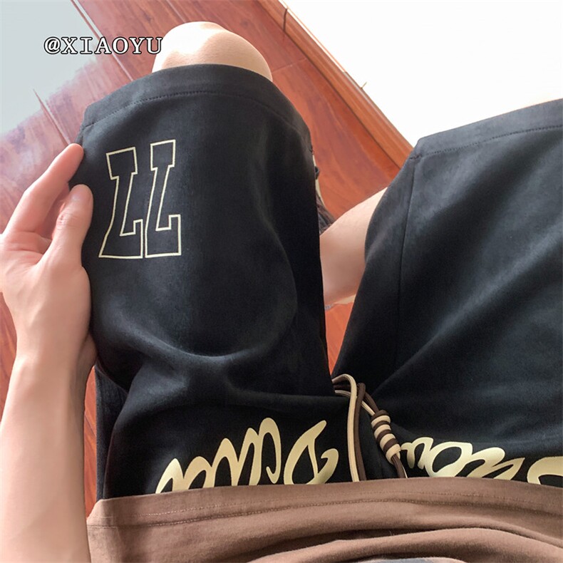 XZ616夏季新款麂皮绒发泡短裤休闲裤TY846P45控55,男装牛仔裤,星座512A（原616）