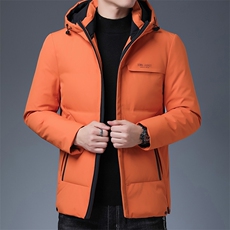 2023冬季中年羽绒服男士厚中年爸爸装休闲时尚外套ZS6359Y-P305，男装羽绒服，电商B212（原钱塘6029）