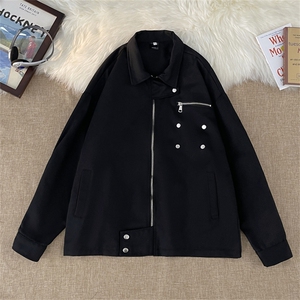 美式飞行员外套男女款春季vibe棒球服宽松休闲工装夹克JK6605-P60图片