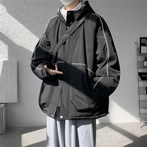 现货MY1111-特批85 冬季连帽棉衣男户外冲锋衣加厚棉外套面包棉服图片