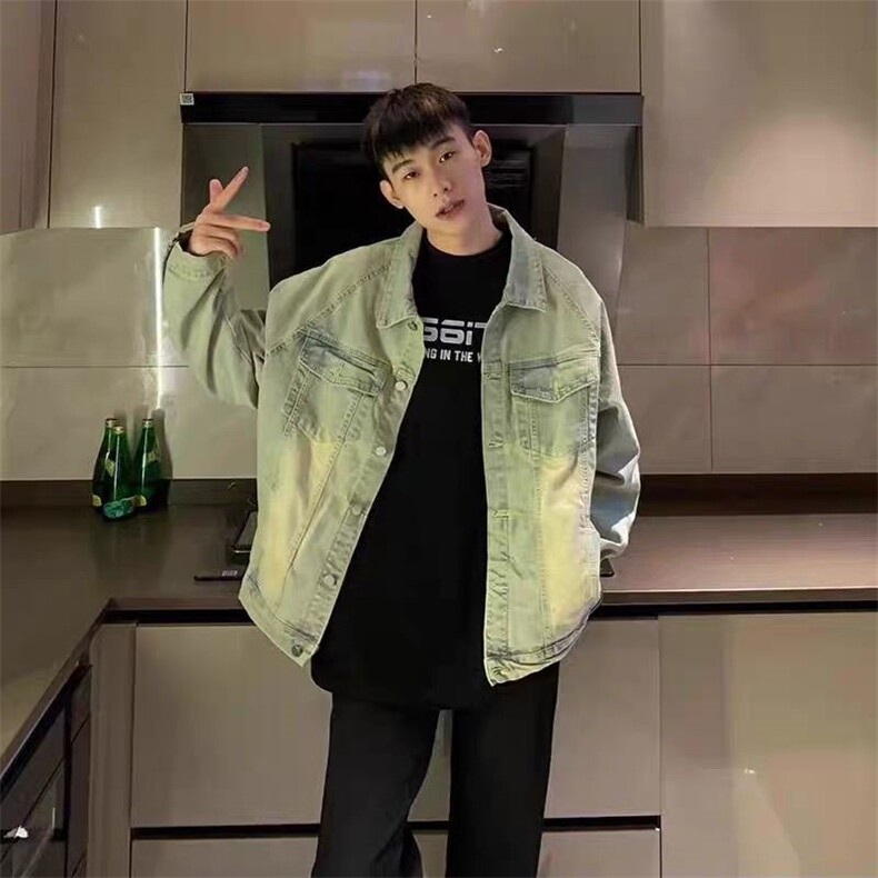 1506/Q30080/P72复古水洗牛仔夹克,男装夹克,星座1506