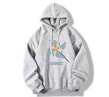 纯棉连帽卫衣男大码运动帽衫宽松薄WY2112-P35加绒款-P40，男装卫衣，电商A040