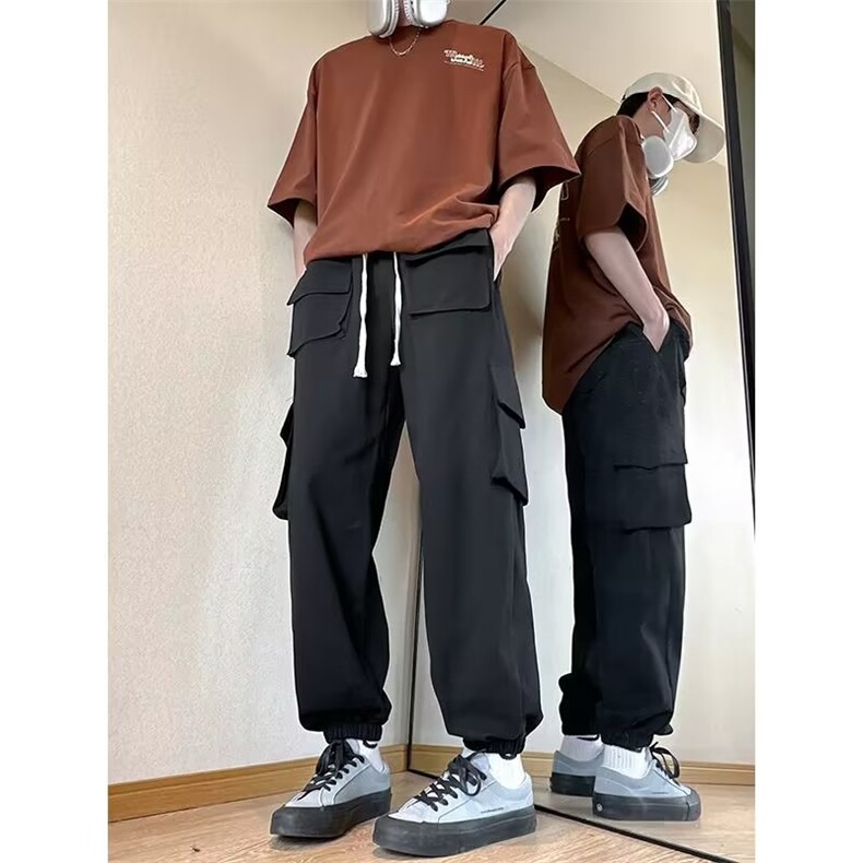 男春夏新款青少年时尚纯棉工装休闲裤A790P40,男装休闲裤,星座1116-2