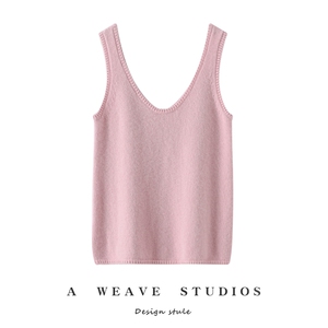 2025年秋季新款百搭三股背心，女装背心吊带，戎魅羊绒