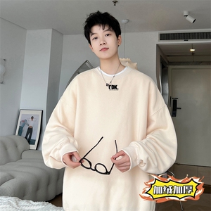 ！圆领卫衣男长袖T恤男 WY172-P28 加绒款（JR）-P33 控价:49图片