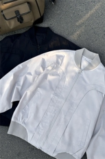 特P75无差价新款时尚美式复古春飞行服外套-HJ5752平铺地板，男装夹克，电商A003