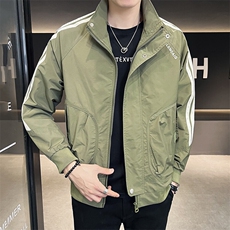 店主风夹克秋季外套男装衣服痞帅刺绣特批款C317-9235-P85，男装夹克，电商C317