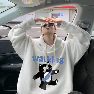 8XL连帽卫衣男大码胖子帽衫大号运动服WY2387-P35 加绒款-P40图片