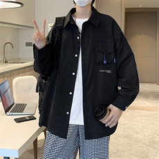 长袖衬衫立体袋宽松版衬衫C411P30，男装衬衫，星座1116-2