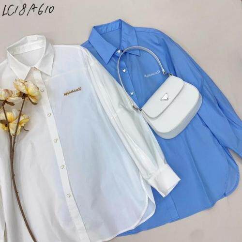 现货秋款衬衫，女装衬衫，maiku