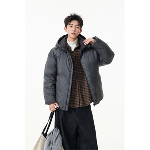 90%绒新标有报 连帽韩版宽松羽绒服外套Y995/ P350 现货图片