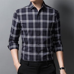 男式服装春秋季新款衬衫男长袖翻领休闲四季可穿衬衣 XY2202-P78图片