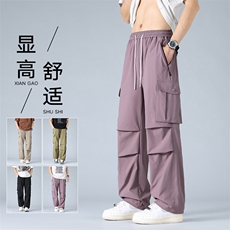 现货美式工装裤冲锋裤男户外机能风登山运动裤休闲裤AK0252-P50，男装休闲裤，星座308B-2