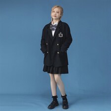 C316XZ662 P98 秋装绣花款情侣装男女款制服班服JKDK西服学院图片