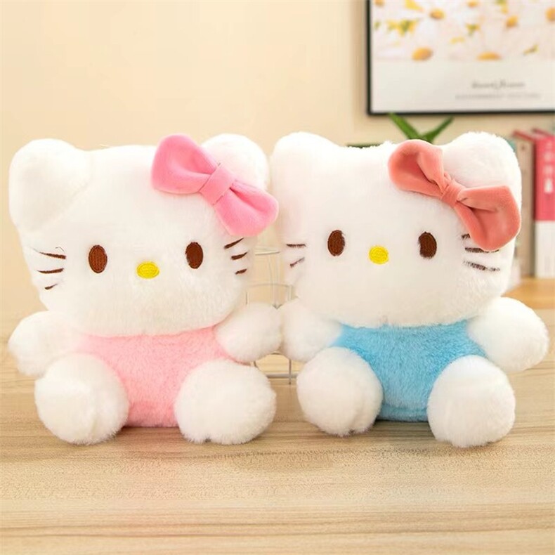 兔毛凯特猫，海宾毛绒玩具