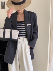 【现货】秋季韩系小西装外套..，女装西装，香丽迪1