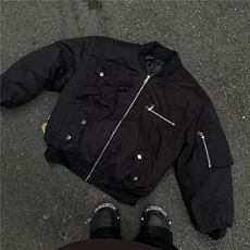 【有货】DM8057-P102美式飞行员夹克棉服男冬季廓形高级感棉衣潮，男装夹克，星座603-2