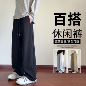 抖音品质工装男美式阔腿伞兵裤直筒休闲裤A146-GY599特p22量大优图片