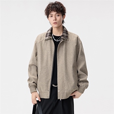 美式大码休闲夹克外套8571-P75控159大码元，男装夹克，星座209