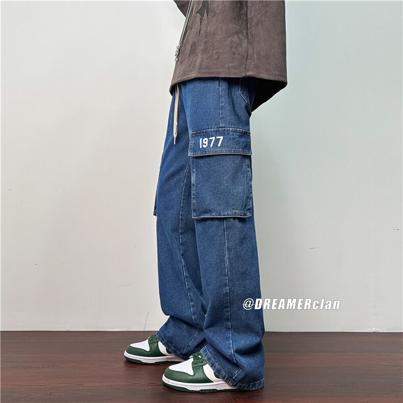 k1001-p60-控78M-5XL牛仔在高阶宽松大码牛仔裤cityboy,男装牛仔裤,星座116