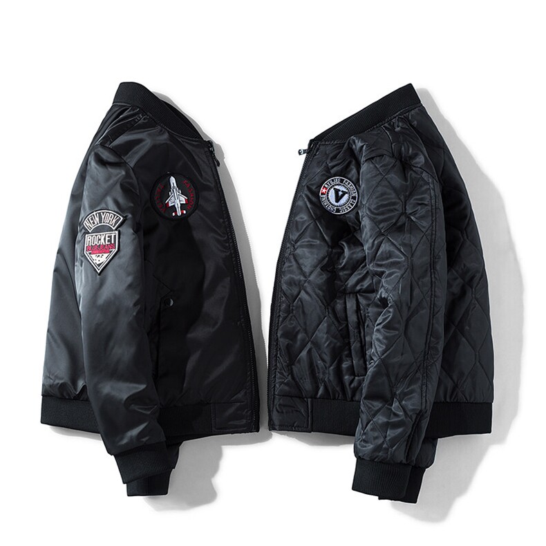 加绒加厚棉衣强力悍冬飞行棉服双面穿潮牌时尚加厚棉衣流行户外运,男装棉衣,星座210-5(原414-2)