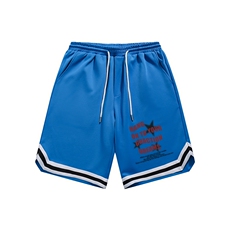 白底23新款夏季美式时尚百搭休闲潮流宽松五分裤短裤A194P35控58，男装牛仔裤，电商A247-1