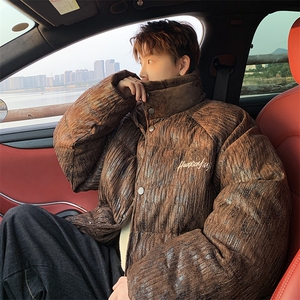 现货 棉衣男士复古美拉德加厚棉衣棉服225-2-Y211-P155 控198图片