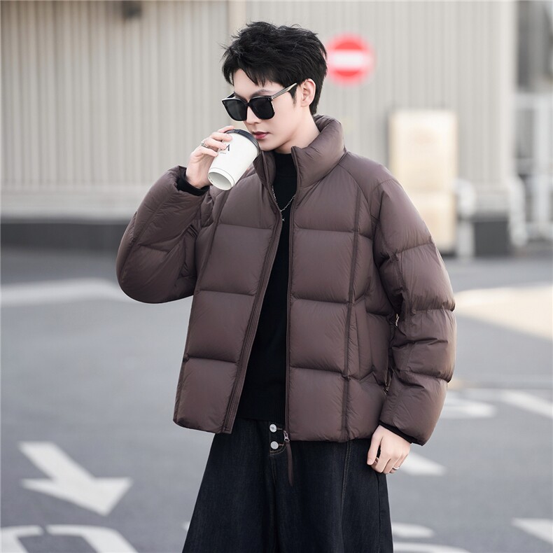 带报告标50白鸭绒高充绒量泡芙男装羽绒服C317-Y8855-P275,男装羽绒服,电商C317