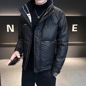店主风时尚立领短款羽绒服男冬季保暖外套 B328-2262-P165图片