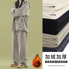 简约潮流卫衣套装男士休闲卫裤三件套SJT867-特批176加绒特批206，男装卫衣，星座718