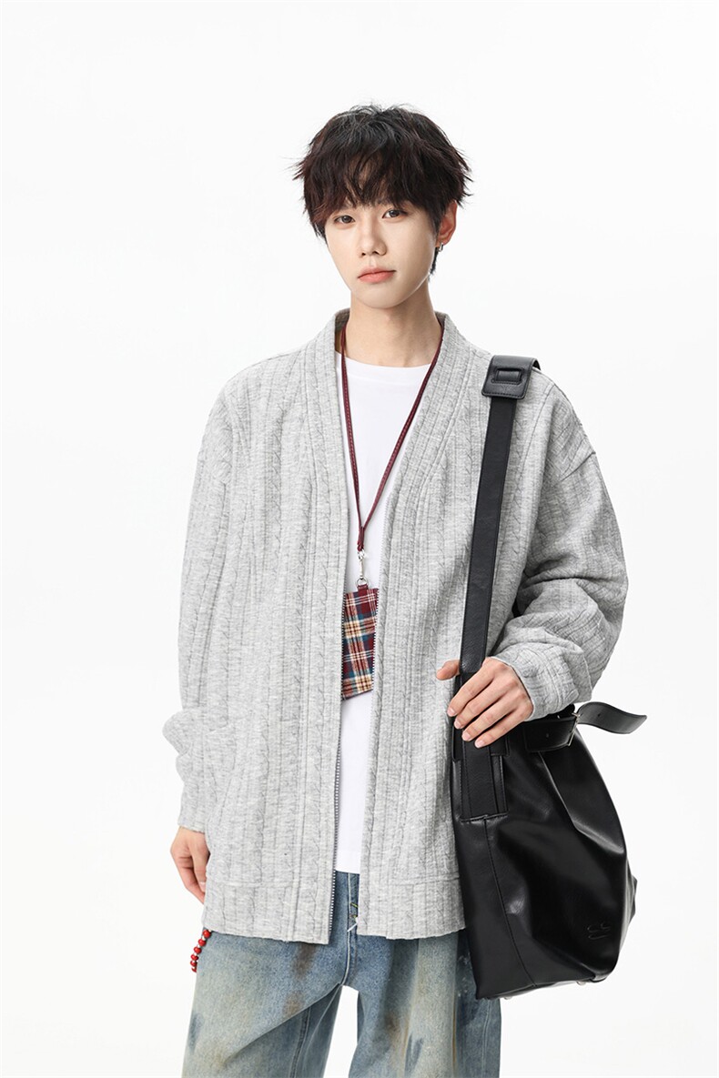 潮牌高街休闲上衣潮流宽松开衫A161-9155-P45,男装卫衣,电商A161