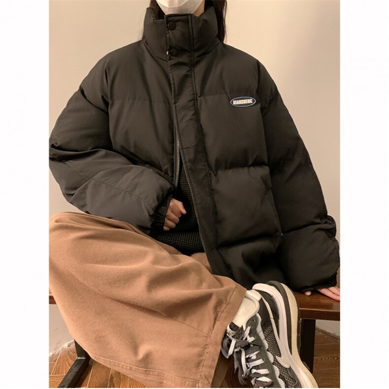 高品质25冬季爆羽绒棉服港风中性女生工艺面料韩版A170M860-TP100，男装棉衣，电商A170