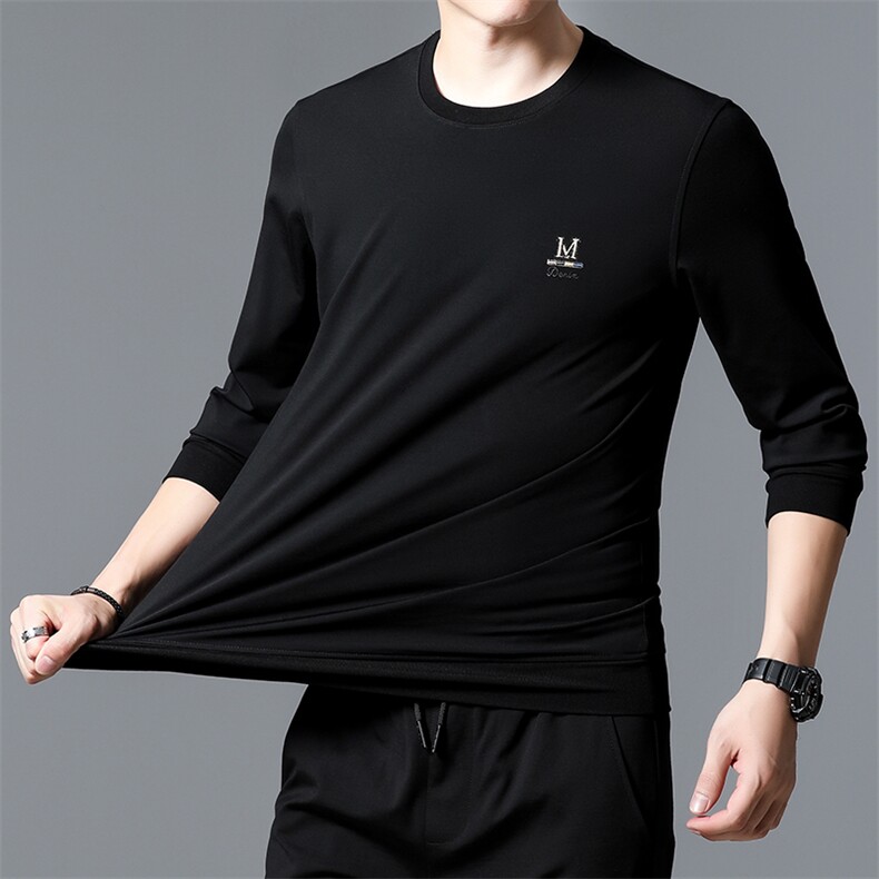 S3036钱塘2020-2春秋薄款时尚休闲百搭中青年男士长袖卫衣P57,男装卫衣,钱塘207-2