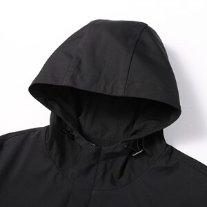 中年男士连帽风衣中年爸爸外套休闲夹克男装上衣HPN88603-P190图片