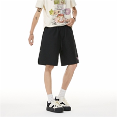 抖音品质夏季新款透气泡泡格设计宽松短裤B315-K25559-特p25控48，男装牛仔裤，电商B315