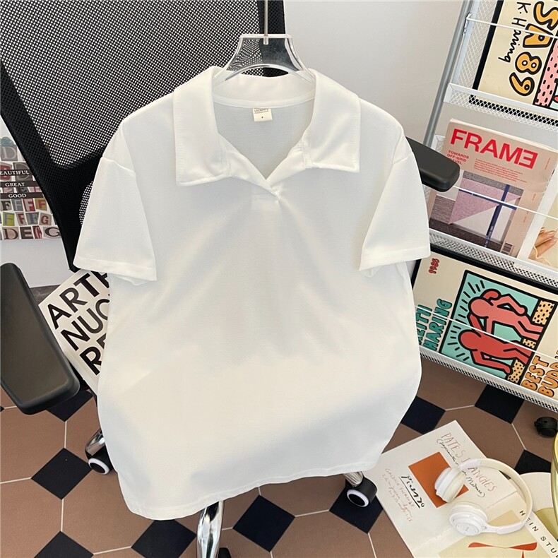 夏收袖口新中式POLO衫短袖重磅高弹透气运动健身男士T恤PL67 P28图片