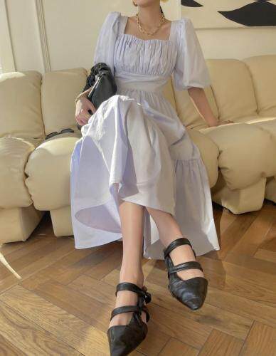 新款#法式泡泡袖长裙，女装，LION&CAT(2F)