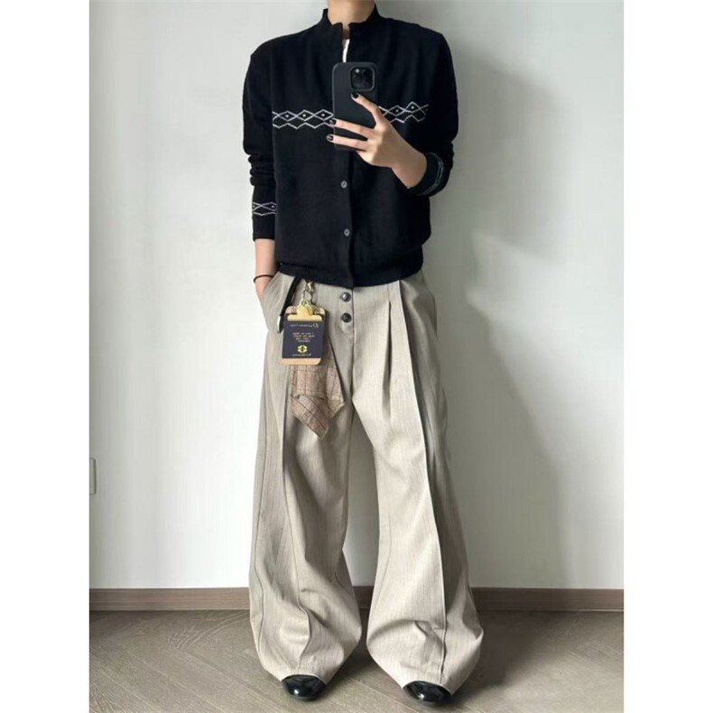 现货~秋冬几何针织提花开衫毛衣外套MY2585批68,男装针织衫/毛衣,星座1411A-6
