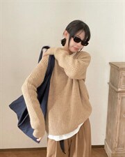 马海毛针织毛衣，女装针织衫/毛衣，HZH