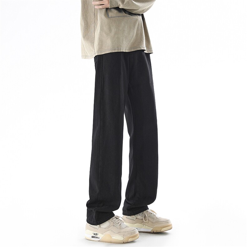 2024春款宽松牛仔裤715-6-BK115特P45,男装牛仔裤,星座715-6