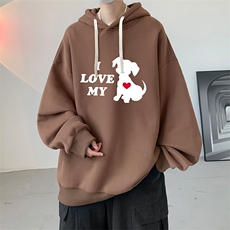 连帽卫衣男大码胖子帽衫大号运动服WY2448-P35，男装卫衣，电商A040
