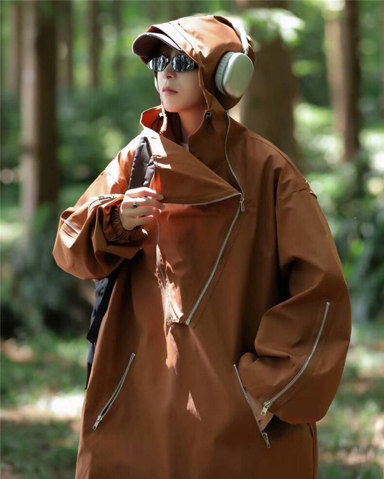 美式冲锋衣外套潮牌男夹克春秋新款户外X130P63,男装夹克,星座1116-2