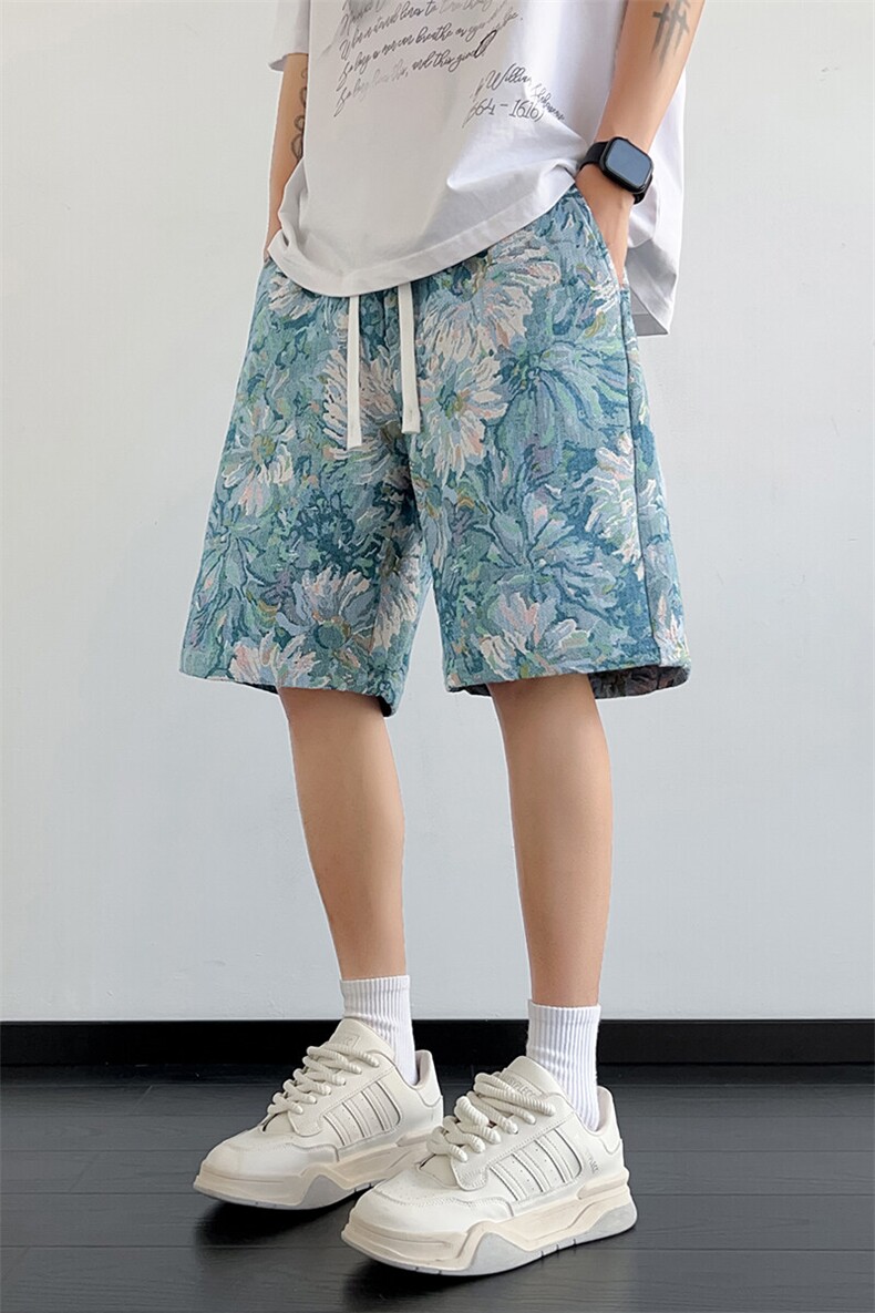 K208-P32控49新款现货夏季提花男士休闲裤,男装休闲裤,星座209-1