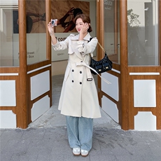 【长期备货】主推经典英伦风气质风衣外套女5178-P175-K258，女装风衣，2C126