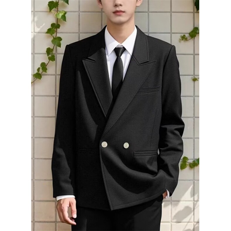 【007]春秋韩西服男气质时髦简约西装外套A079-XZ38-P65,男装西服套装,电商A079